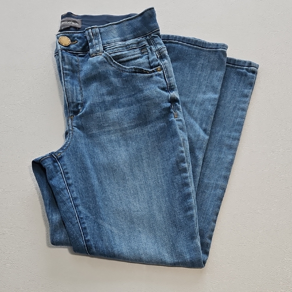 Democracy Light Blue Ankle Jeans